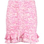 Minifaldas rosa pastel de seda ISABEL MARANT asimétrico talla M para mujer 
