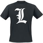 ABYStyle - DEATH NOTE - Camiseta - L tribute - Hombre - Negro (M)