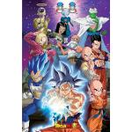 Pósters multicolor de series Dragon Ball Goku ABYstyle 