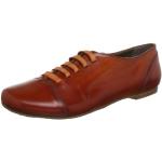 Zapatos rojos de cuero con cordones formales Accatino talla 37,5 para mujer 