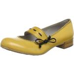 Zapatos amarillos de cuero de tacón Accatino talla 39 para mujer 