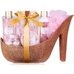 Cremas corporales rosas exfoliantes en set de regalo con jazmín rebajadas de 200 ml Accentra textura en gel para mujer 