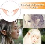 Accesorios de maquillaje de Halloween con orejas de elfo realistas, 2 uds., añadir encanto, amplia aplicación, orejas de elfo para disfraces de hadas de Duende Avatar