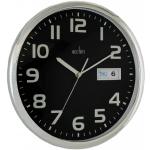 Acctim Reloj de Pared, Negro, 32 cm