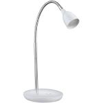 Lámparas blancas de metal de mesa Wofi 