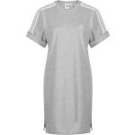 Vestidos grises de algodón rebajados Clásico adidas Adicolor talla XXS para mujer 
