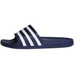 Zapatillas azul marino de poliuretano de piscina rebajadas de verano adidas Adilette talla 48,5 para mujer 
