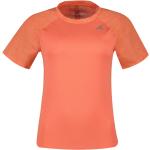 Camisetas naranja de poliester rebajadas adidas Adizero talla M de materiales sostenibles para mujer 
