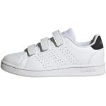 Sneakers blancos de goma con velcro rebajados con velcro informales adidas Advantage talla 34 para mujer 