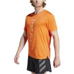 Shorts naranja de running rebajados transpirables adidas talla L para hombre 
