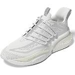 ADIDAS AlphaBoost V1, Sneaker Hombre, FTWR White/Core White/Chalk White, 40 EU