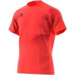 Camisetas rojas de poliester de tenis rebajadas de verano transpirables de punto adidas HEAT.RDY talla S para hombre 