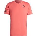 Camisetas rosas de poliester de tenis con rayas adidas talla S para hombre 