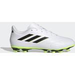 Zapatillas blancas de piel de fútbol para cesped artificial de encaje adidas Copa 