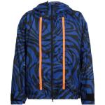 Cazadora con capucha  azul marino de poliester manga larga zebra adidas Adidas by Stella McCartney talla S de materiales sostenibles para hombre 