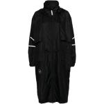 Abrigos negros de poliester con capucha  rebajados impermeables adidas Adidas by Stella McCartney talla M de materiales sostenibles para mujer 