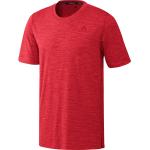 Camisetas deportivas rojas de poliester rebajadas con cuello redondo de punto adidas talla S de materiales sostenibles para hombre 
