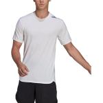 Camisetas deportivas blancas de poliester rebajadas tallas grandes adidas talla XXL para hombre 