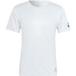 Camisetas deportivas blancas de piel adidas Run It talla S para hombre 