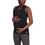 Camisetas deportivas negras de poliester rebajadas transpirables adidas Aeroready talla S de materiales sostenibles para mujer 