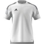 Camisetas blancas a rayas transpirables con logo adidas talla M para hombre 