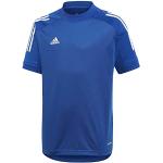 adidas Condivo 20 Training Jersey Camiseta Entrenamiento, Niños, Team Royal Blue/White, 128
