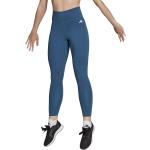 Leggings deportivos azules de poliester rebajados adidas Essentials talla XS de materiales sostenibles para mujer 