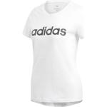 Camisetas deportivas blancas de algodón rebajadas adidas Essentials talla S para mujer 