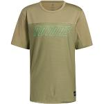 Camisetas deportivas verdes adidas talla S para hombre 