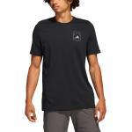 Camisetas deportivas negras de goma rebajadas adidas talla S de materiales sostenibles para hombre 