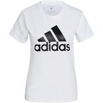 Camisetas deportivas blancas rebajadas tallas grandes manga corta adidas Essentials talla XXL para mujer 
