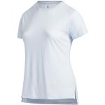 Camisetas deportivas de poliester tallas grandes con cuello redondo transpirables de punto adidas talla 4XL de materiales sostenibles para mujer 