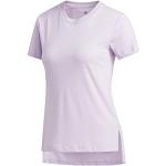 Camisetas deportivas de poliester rebajadas con cuello redondo de punto adidas talla XS de materiales sostenibles para mujer 
