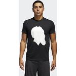 adidas Harden Shadow T Camiseta, Hombre, Negro, Large