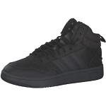 Adidas Hoops 3.0 Mid Lifestyle Basketball Classic Fur Lining Winterized Shoes, Sneaker Hombre, Core Black/Carbon/FTWR White, 42 2/3 EU