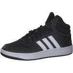 adidas Hoops 3.0 Mid Classic Vintage Shoes, Zapatillas Hombre, Core Black Ftwr White Grey Six, 42 2/3 EU