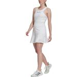 Vestidos blancos de poliester de tenis rebajados adidas talla M de materiales sostenibles para mujer 