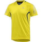 Camisetas deportivas amarillas adidas talla S para hombre 