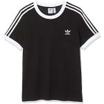 Adidas Originals 3 Str tee Camiseta de Manga Corta, Mujer, Negro (Black), Tamaño del Fabricante: 34