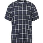 Camisetas azules de algodón de manga corta manga corta con cuello redondo con logo adidas Originals talla XS para hombre 