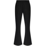Pantalones negros de algodón de chándal con logo adidas Originals talla L para mujer 