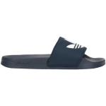 Sandalias azules de goma de tacón con logo adidas Originals talla 40,5 