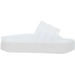 Sandalias blancas de tela de tacón adidas Originals talla 40,5 para mujer 