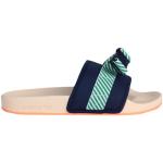 Sandalias azules de goma de tacón adidas Originals talla 38 para mujer 