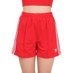 Shorts rojos rebajados de primavera adidas Originals talla S para mujer 
