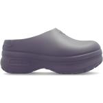 Zapatillas moradas de goma con plataforma con logo adidas Stan Smith talla 40 para mujer 