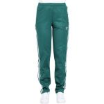 Pantalones deportivos verdes de poliester rebajados de verano tallas grandes informales con logo adidas Originals talla XXL para mujer 