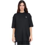 Camisetas negras rebajadas de verano tallas grandes informales con logo adidas Originals talla M para mujer 
