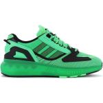 Zapatillas verdes de goma de tenis adidas ZX 5K Boost para hombre 
