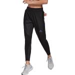 Pantalones negros de poliester de jogging rebajados adidas Adizero talla L de materiales sostenibles para mujer 